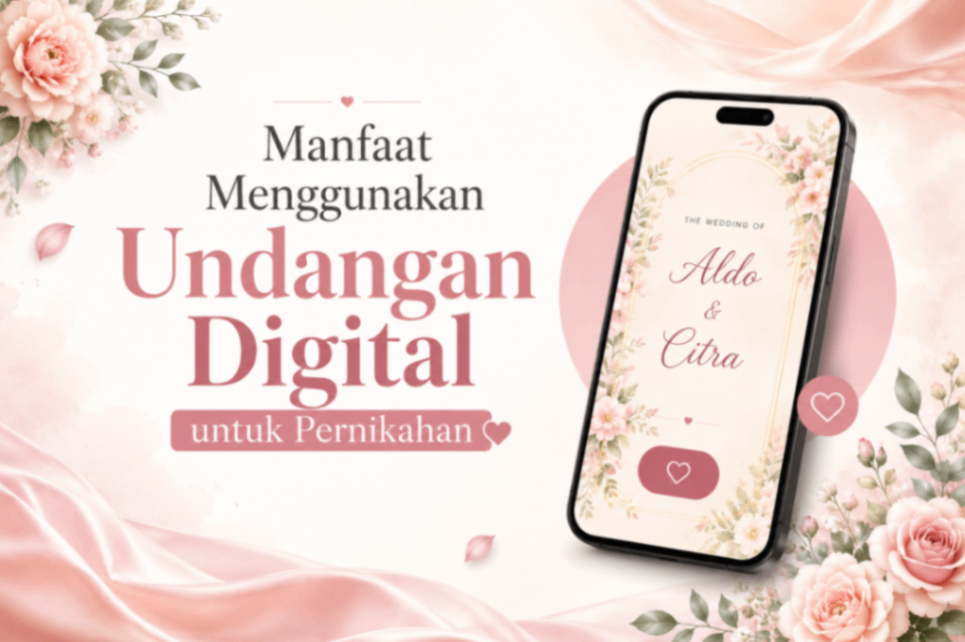 Manfaat Menggunakan Undangan Digital untuk Pernikahan